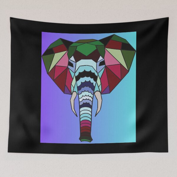 Item preview,  Mosaic Elephants designed and sold by VibeTwist.