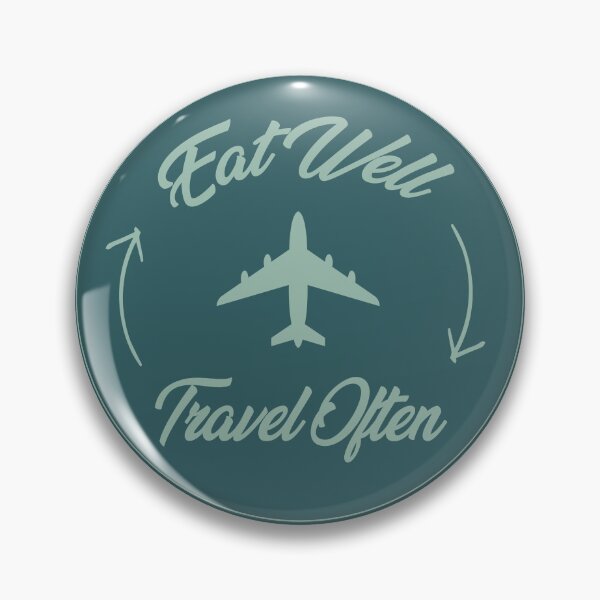 Item preview, Eat well travel often designed and sold by Enamy-DaD.