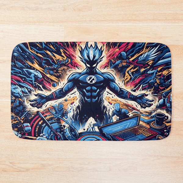 Item preview, Gaming Desk Mat Mouse Pad Bath Mat l designed and sold by KitonicTees.