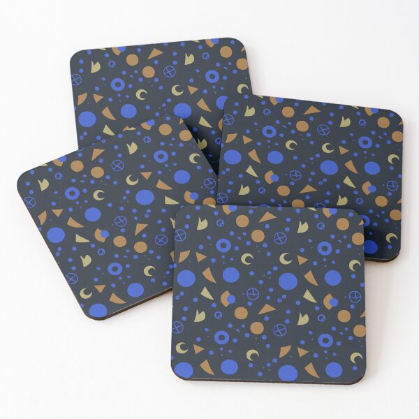 Item preview, Blue Celestial Groove: Bold & Colorful Moon-inspired Hand-drawn designed and sold by Carolina Salazar.