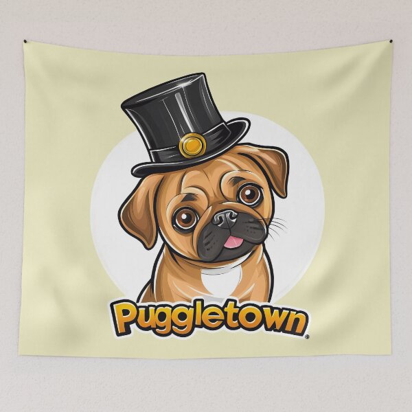 Item preview, Puggletown Logo designed and sold by Ben Del Vacchio.
