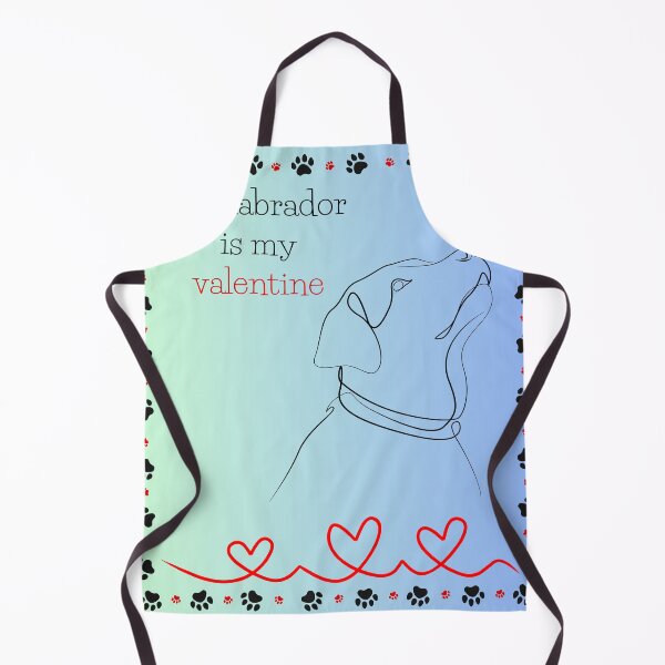 Item preview, My labrador is my valentine designed and sold by ZingZest.