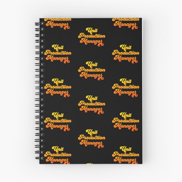 Item preview, Groovy Unit Production Manager - Fire Orange Gradient designed and sold by NermilioDesigns.