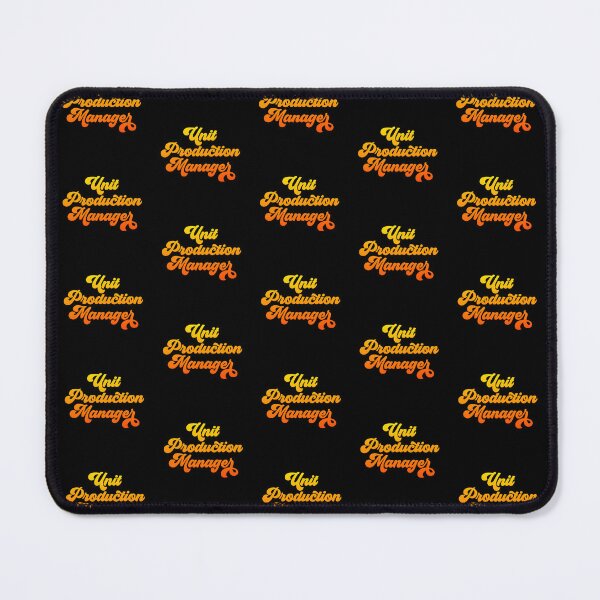 Item preview, Groovy Unit Production Manager - Fire Orange Gradient designed and sold by NermilioDesigns.