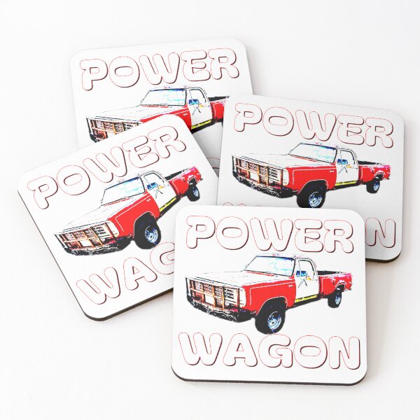 Item preview, Power Wagon Pickup Truck, Vintage Pick Up Truck, Retro Truck designed and sold by BubbaCommerce.