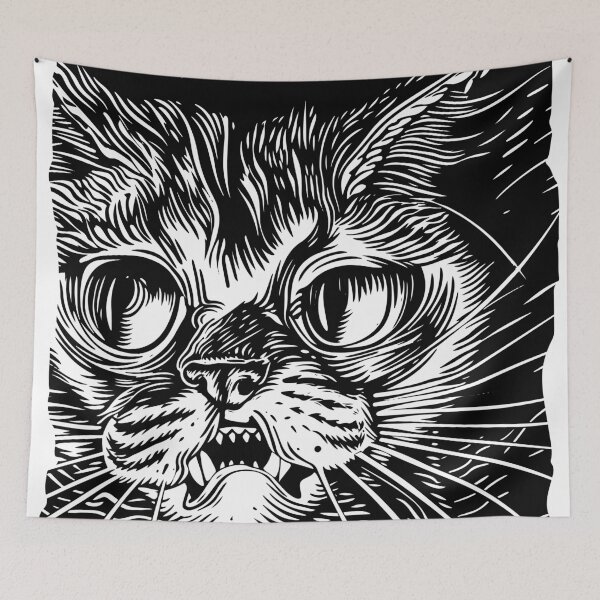 Item preview, Annoyed Cat, Mondays are the Worst, I Hate Mondays designed and sold by PrintShangri-La.