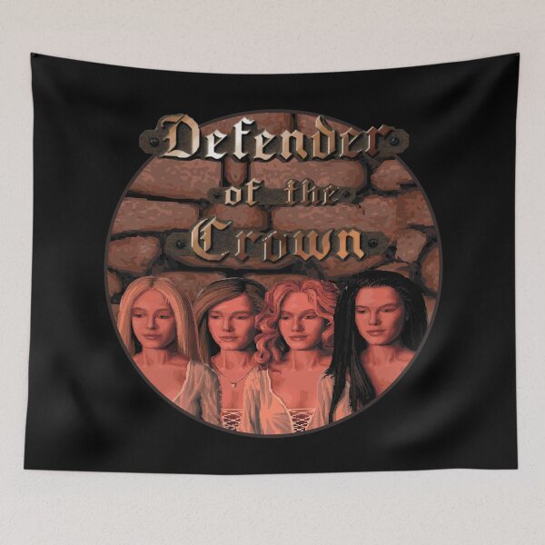 Item preview, Defender Of The Crown - Ladies designed and sold by Retr0Tshirts.