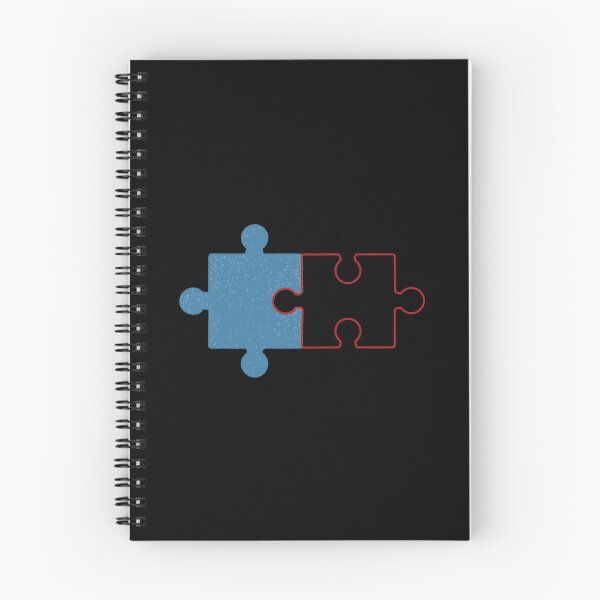 Item preview, Puzzle us - Blue piece designed and sold by Scrabbly Doodles.