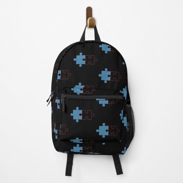 Item preview, Puzzle us - Blue piece designed and sold by Scrabbly Doodles.