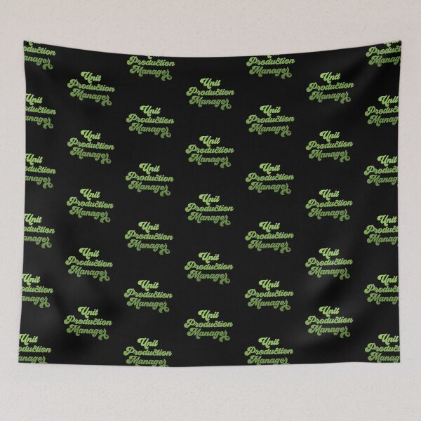 Item preview, Groovy Unit Production Manager - Lime Green Gradient designed and sold by NermilioDesigns.