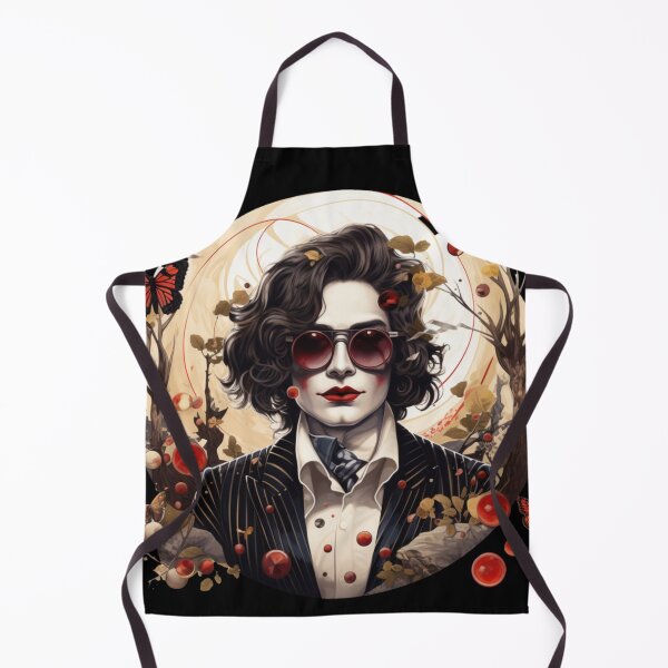 Item preview, N THE SURREAL WORLD - BLACK FLYING BUTTERFLIES  MAN IN RED SUNGLASSES 1 designed and sold by justyna-s28.