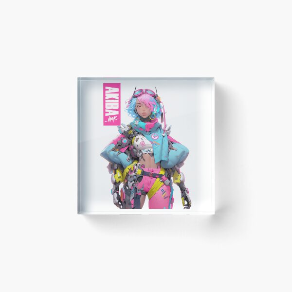 Item preview, AKIBA DRIP - Bio Cybernetic Anime Waifu ワイフ 006 Navigator Girl | COLORFUL HYPER POP MECHA ANIME GIRL designed and sold by AKIBA DRIP.