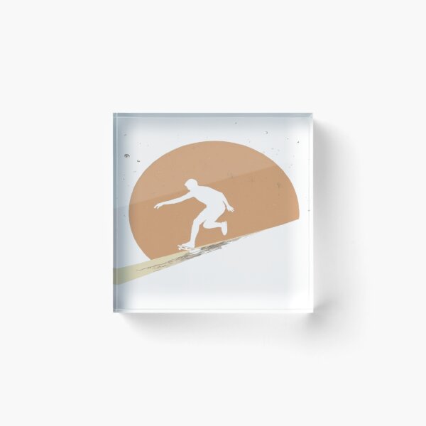 Item preview, A skater skating in the horizon with stars designed and sold by The-Gifted.