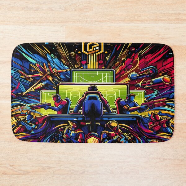 Item preview, Dynamic Gaming Desk Mat, Mouse Pad, Bath Mat designed and sold by KitonicTees.