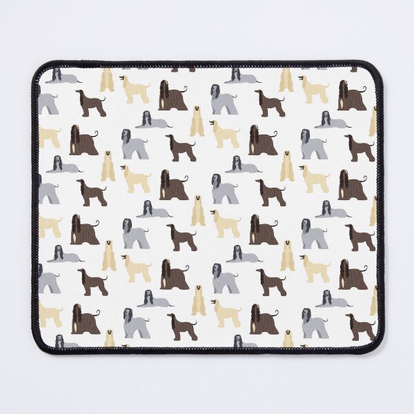Item preview, Cute Afghan Hound Dogs designed and sold by TheAnimalZ00.