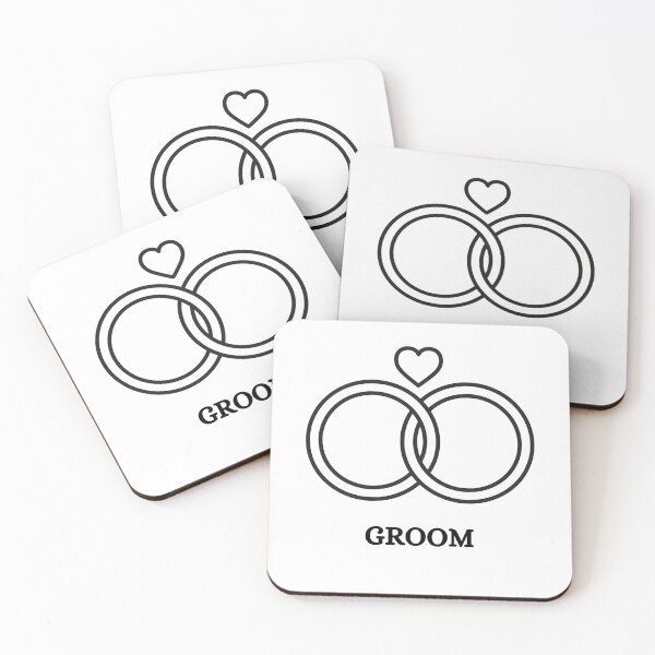 Artikelvorschau, Groom Weddingrings entworfen und verkauft von GRINspiration.