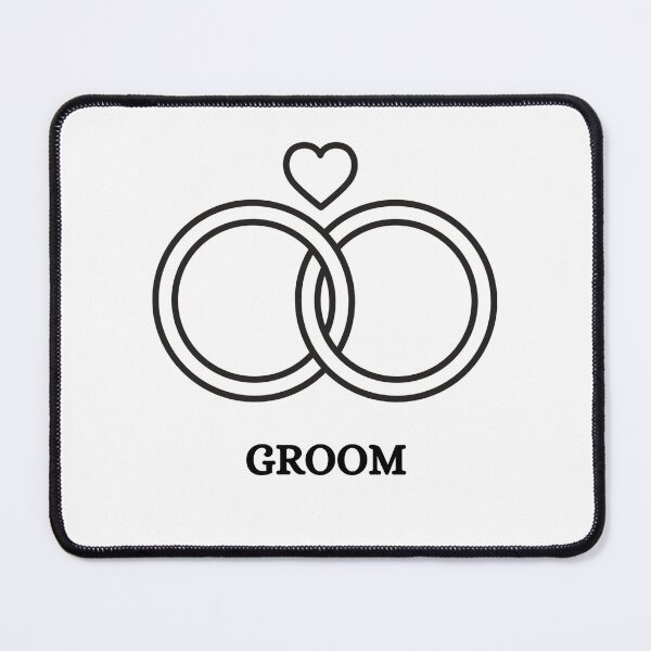 Item preview, Anillos de boda del novio designed and sold by GRINspiration.