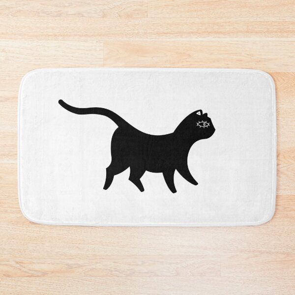 Item preview, Mystical Black Cat: Enchanting Elegance on the Prowl! designed and sold by Wise-Geek.