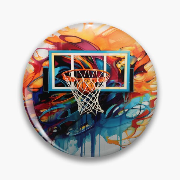 Item preview, Basketball Paint Art designed and sold by jendrip.