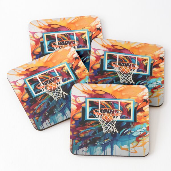 Item preview, Basketball Paint Art designed and sold by jendrip.