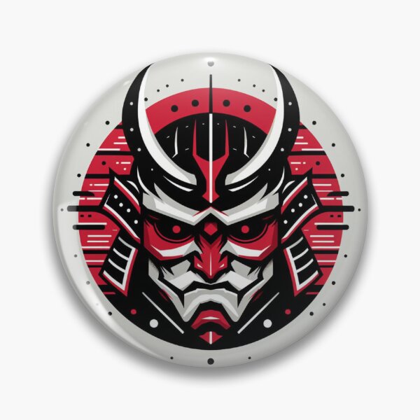 Item preview, Minimalist samurai mask designed and sold by Tblurry.