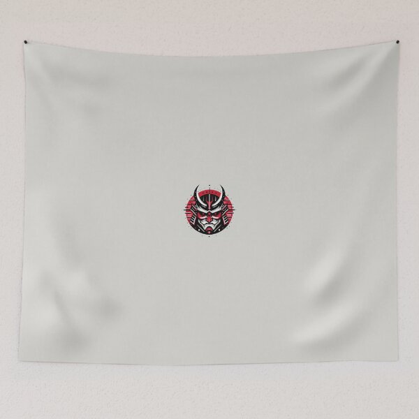 Item preview, Minimalist samurai mask designed and sold by Tblurry.