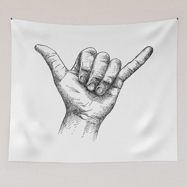 Item preview, Hand drawn Shaka sketch. designed and sold by Bokasana.
