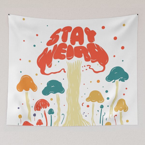 Item preview, Psychedelic Mushrooms, Magic Mushrooms, Acid Trippy LSD, Stay Weird designed and sold by PrintShangri-La.