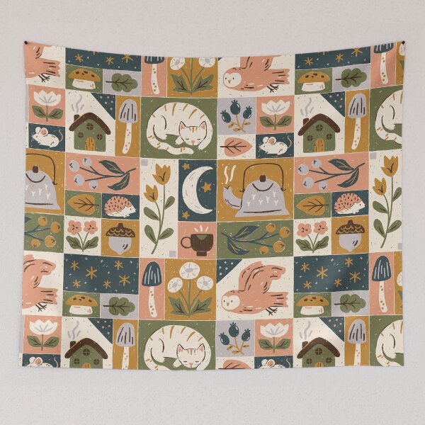 Item preview, Repose - Cozy Patchwork  designed and sold by ohjessmarie.
