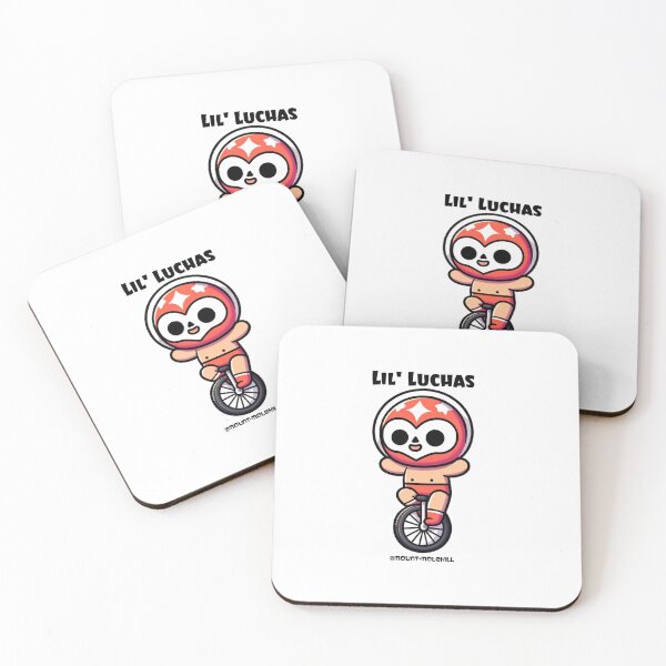 Item preview, Lil' Lucha Unicycler - Balance and Brawn designed and sold by Mount-Molehill.