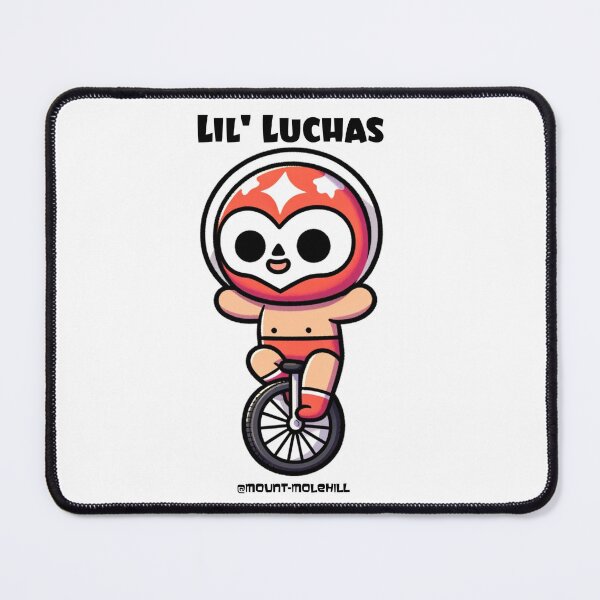 Item preview, Lil' Lucha Unicycler - Balance and Brawn designed and sold by Mount-Molehill.