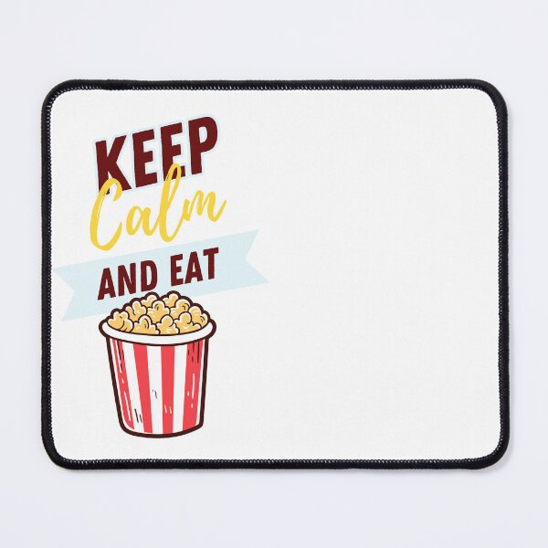 Item preview, Keep calm and eat - Popcon designed and sold by ChillazMedia.
