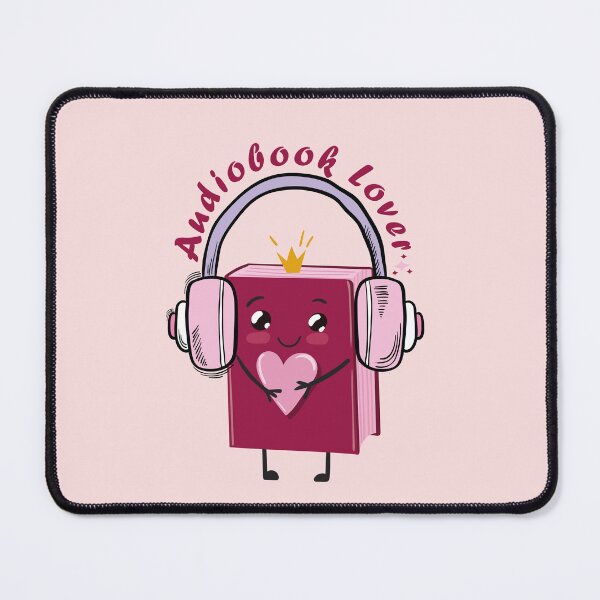 Item preview, audiobook lover designed and sold by DijaCreations.