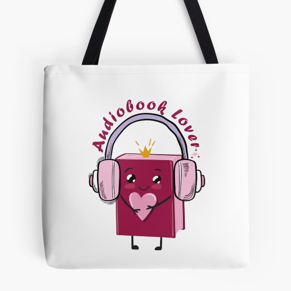 Item preview, audiobook lover designed and sold by DijaCreations.