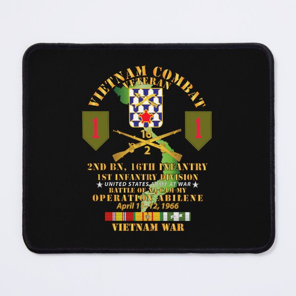 Item preview, Army - 2nd Bn 16th Inf - 1st ID - Operation Abeline w VN SVC designed and sold by Military Insignia Products.