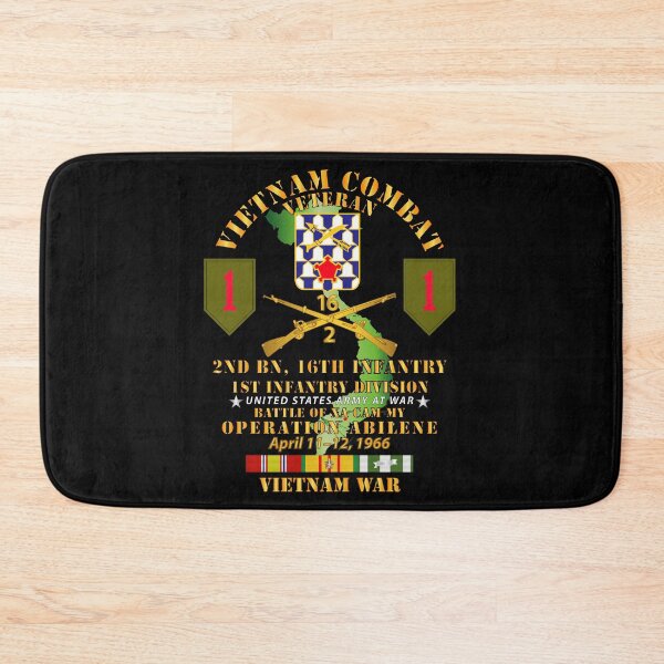 Item preview, Army - 2nd Bn 16th Inf - 1st ID - Operation Abeline w VN SVC designed and sold by Military Insignia Products.