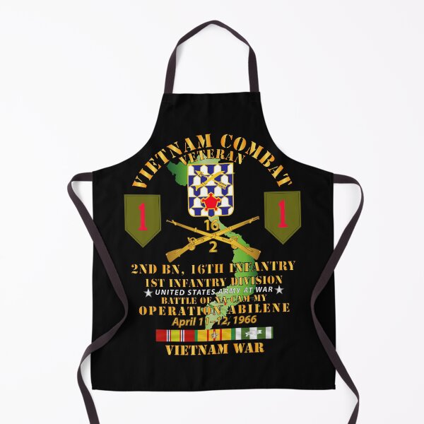 Item preview, Army - 2nd Bn 16th Inf - 1st ID - Operation Abeline w VN SVC designed and sold by Military Insignia Products.