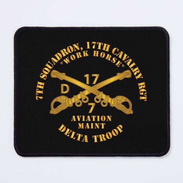 Item preview, Army - 7th Sqn 17th Cav Regt - Delta Trp - Workhorse designed and sold by Military Insignia Products.