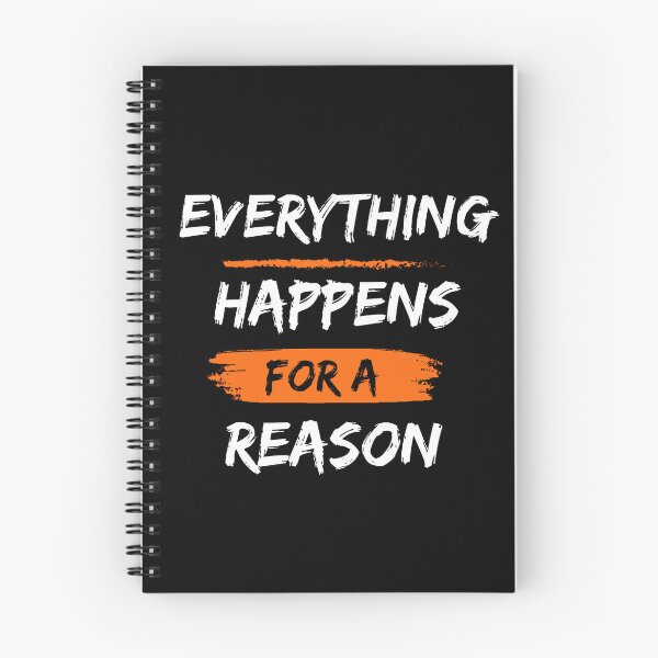 Item preview, Everything happens for a reason  designed and sold by Pride-Casuals.