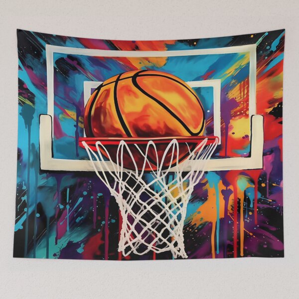 Item preview,  Basketball Backboard Abstract Hoop designed and sold by jendrip.
