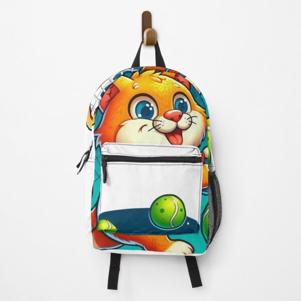 Item preview, Ginger Cat Plays Tennis designed and sold by Tomasz C.