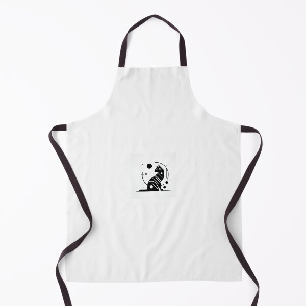 Item preview, Cat - michi ejipcio with stars and moon minimalist style background designed and sold by Tblurry.