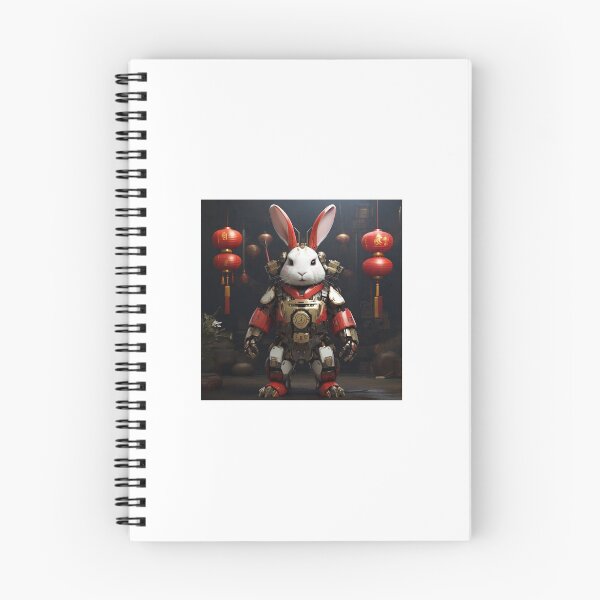 Item preview, Year of the Mech Rabbit designed and sold by Blackdrawn.