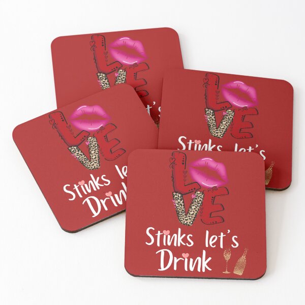 Item preview,  Love Stinks Let's Drink designed and sold by leshewle.