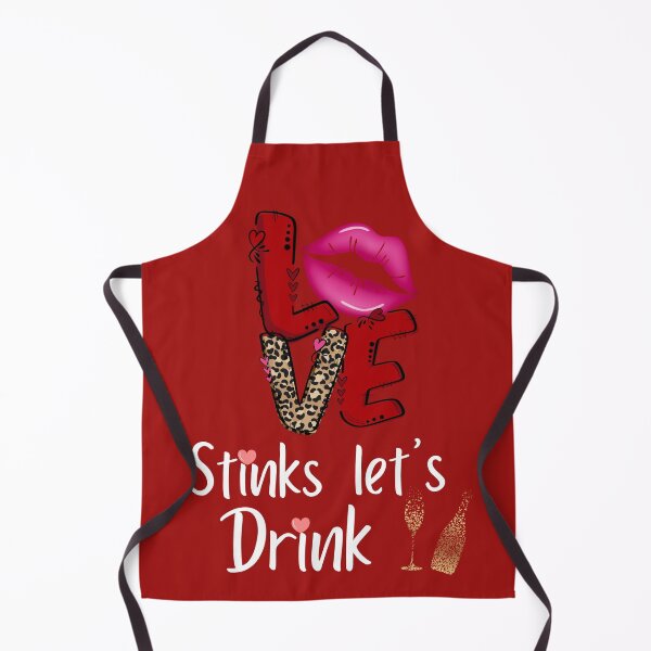 Item preview, Love Stinks Let's Drink designed and sold by leshewle.