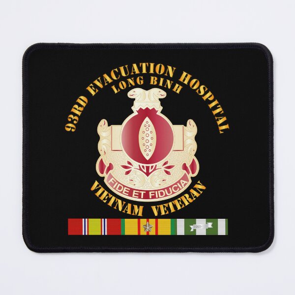 Item preview, Army - 93rd Evacuation Hospital - Vietnam Vet w SVC Ribbons designed and sold by Military Insignia Products.