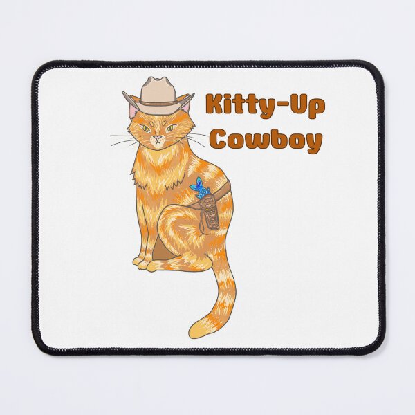 Item preview, Kitty-Up Cowboy designed and sold by nemuisensei.
