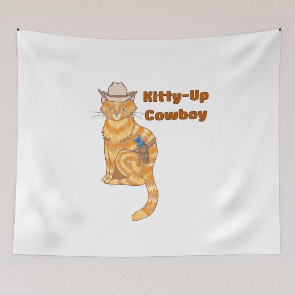 Item preview, Kitty-Up Cowboy designed and sold by nemuisensei.