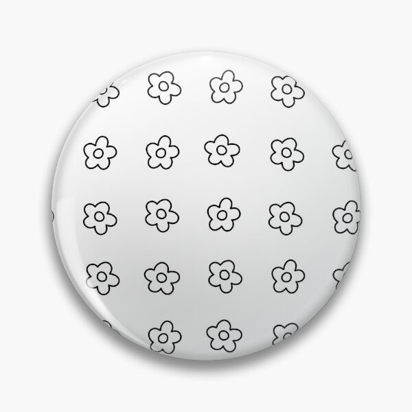 Item preview, 25 Minimalistic White Transparent Flowers Set designed and sold by posterful.