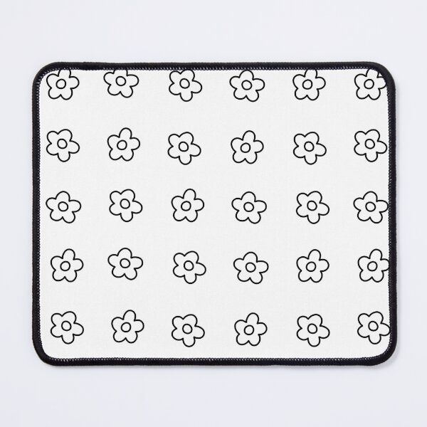 Item preview, 25 Minimalistic White Transparent Flowers Set designed and sold by posterful.